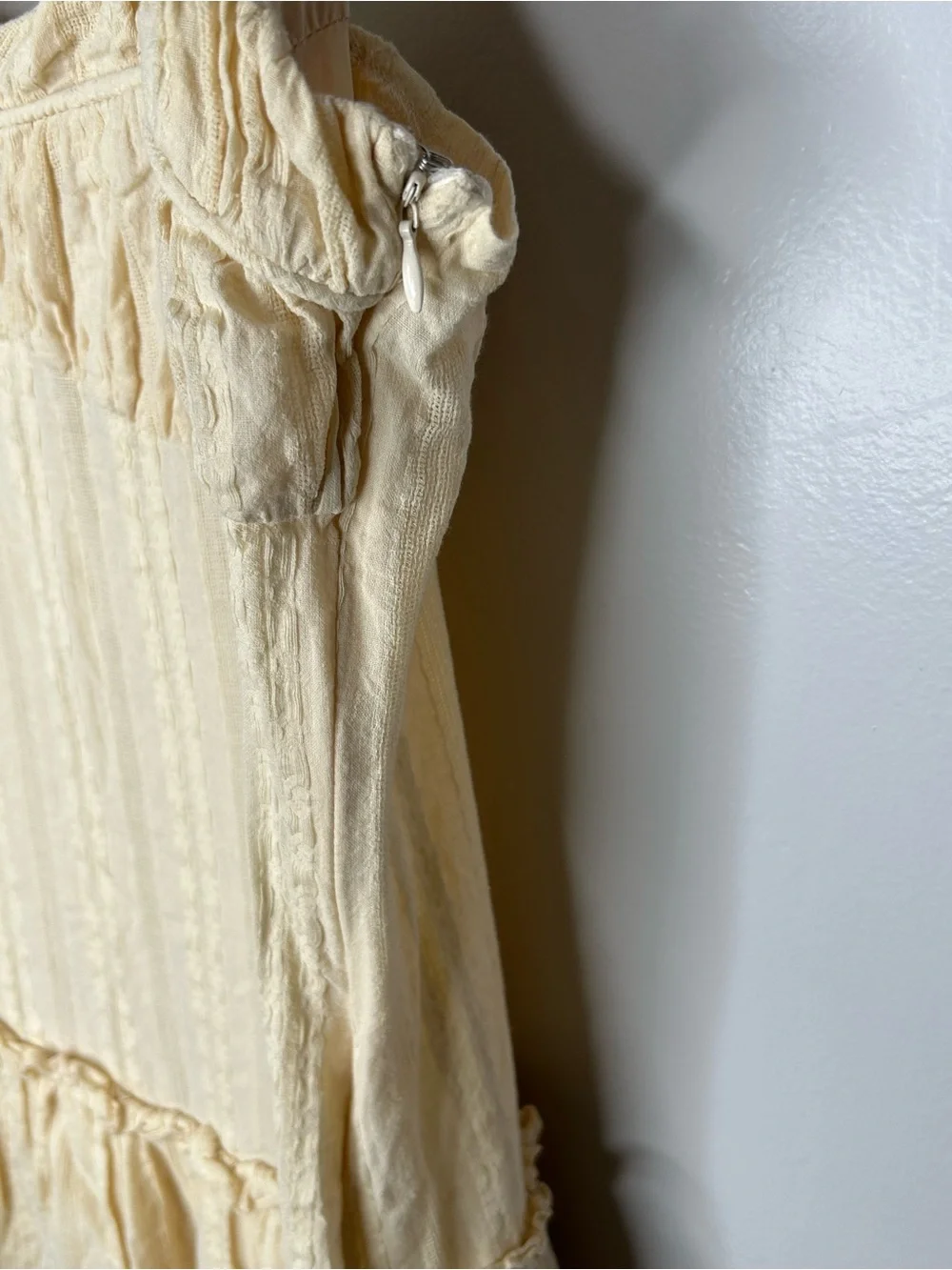 Peppermayo Jacinda Cream Drop Waist Maxi Dress Size 2X - Picture 11 of 13